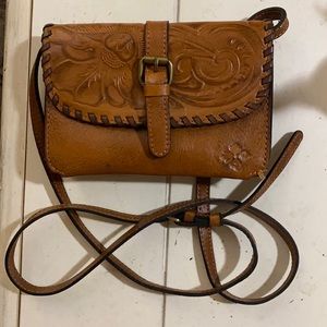 Patricia nash leather cross body